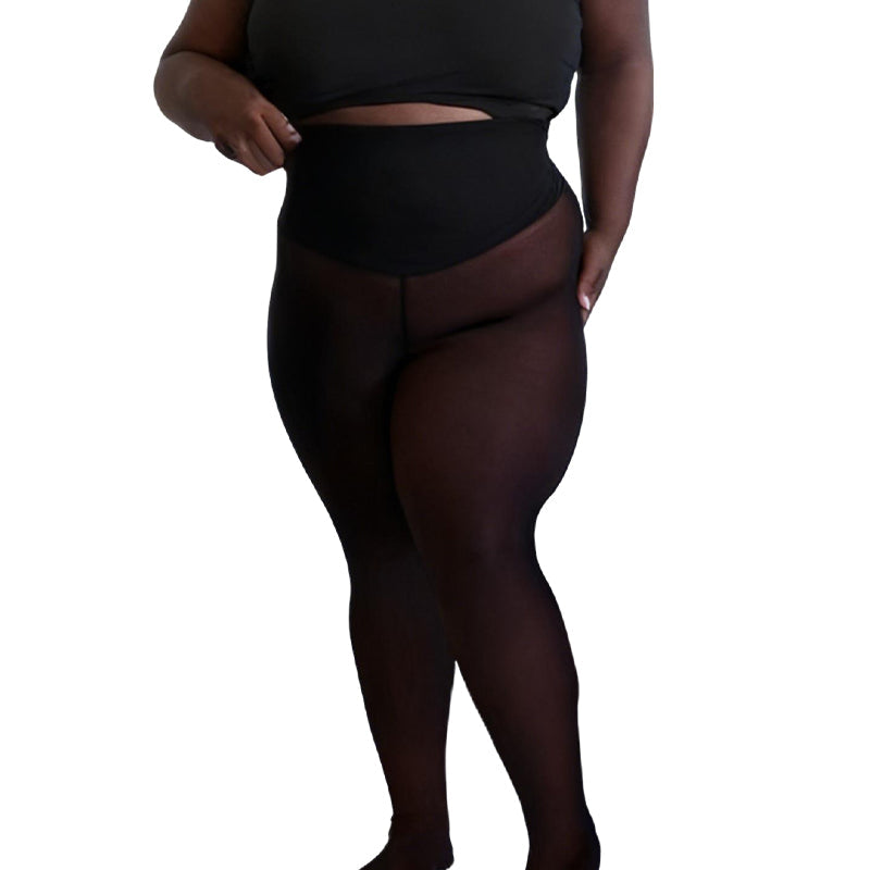 Pile-Leggings mit einer Naht für eine schöne Silhouette✨