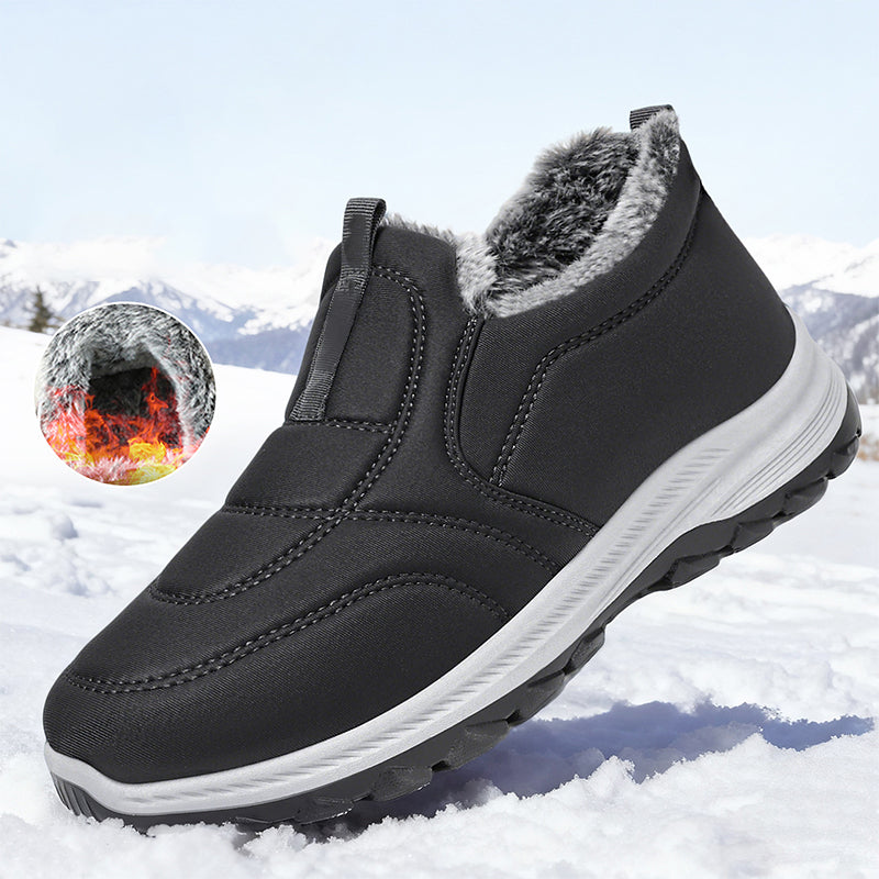❄️🥾 Unisex Winter Warm Rutschfeste Slippers | Keine kalten Füße, kein Ausrutschen auf glatten Böden – Warm, sicher & bequem für Zuhause ✨