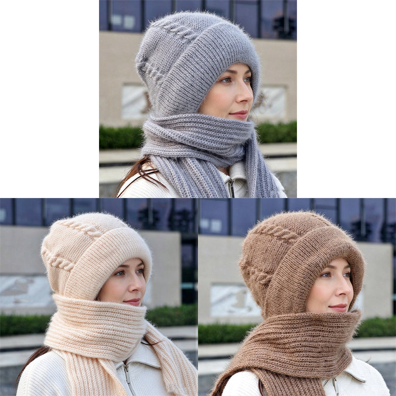 Warme Winterkapuzen Schal für Damen
