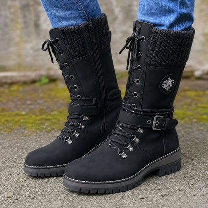 ⌛💥Neu eingetroffen – 46% Rabatt👢❄️Wasserdichte Knie-Schneestiefel – Warm, rutschfest & langlebig – Perfekt für Winter & Outdoor🧤