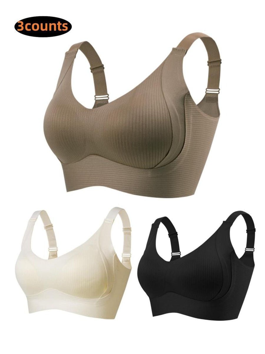 🎁1 Kaufen, 1 Gratis💕👙👐Formender Komfort-BH ohne Bügel 🛡️Vollschalen-Push-up BH mit Rundum-Stützung & ganztägigem Tragekomfort