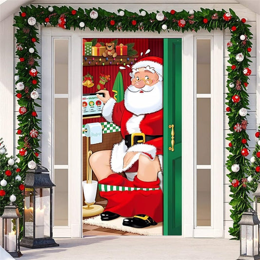 🎄🎅-Decorațiuni pentru ușa de intrare de Crăciun 2025🎅