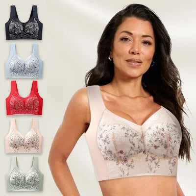 🔥Letzter Tag: 1 kaufen und 2 gratis dazu 🔥 – Nahtloser Push-up-BH ohne Bügel in Übergrößen