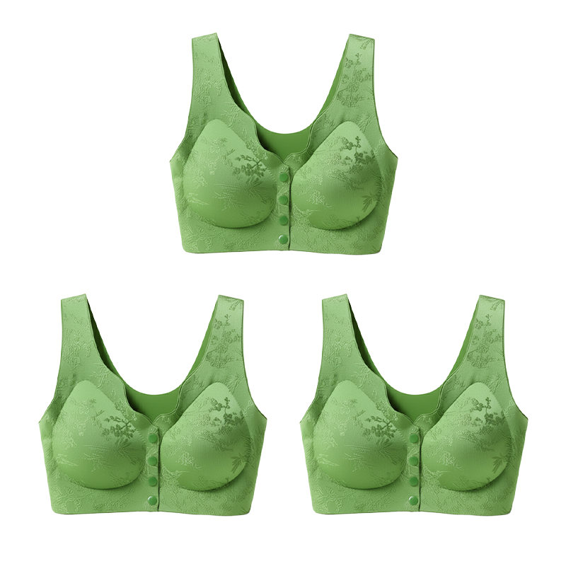 🎁Herbst-Sonderangebot: 50% Rabatt💃Bequemer, vorne zu verschließender, bügelloser, nahtloser BH🌸