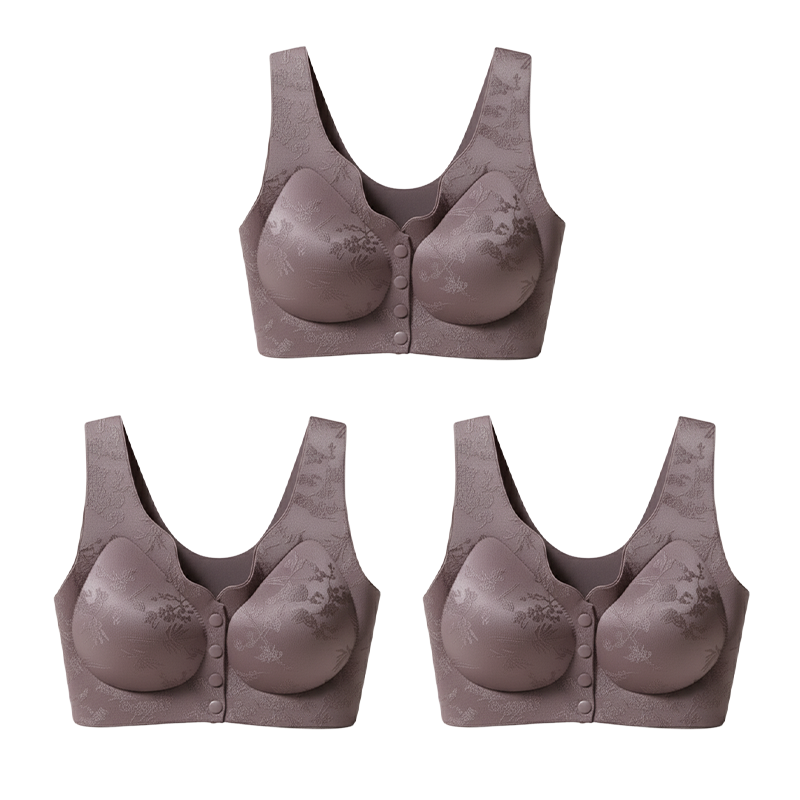 🎁Herbst-Sonderangebot: 50% Rabatt💃Bequemer, vorne zu verschließender, bügelloser, nahtloser BH🌸