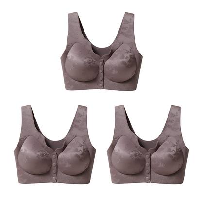 🎁Herbst-Sonderangebot: 50% Rabatt💃Bequemer, vorne zu verschließender, bügelloser, nahtloser BH🌸
