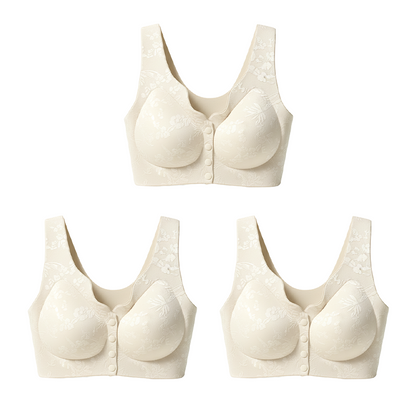 🎁Herbst-Sonderangebot: 50% Rabatt💃Bequemer, vorne zu verschließender, bügelloser, nahtloser BH🌸