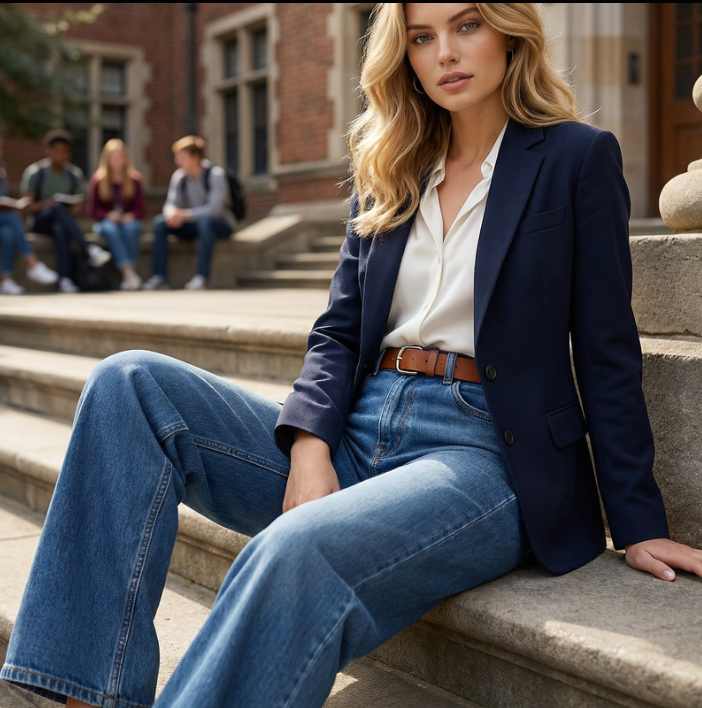 ✨Begrenzter Vorrat verfügbar, nicht verpassen!🔥🔥Beinverlängernde Wide-Leg Jeans