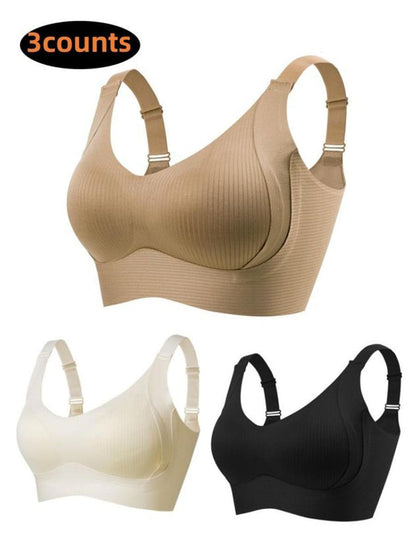 🎁1 Kaufen, 1 Gratis💕👙👐Formender Komfort-BH ohne Bügel 🛡️Vollschalen-Push-up BH mit Rundum-Stützung & ganztägigem Tragekomfort