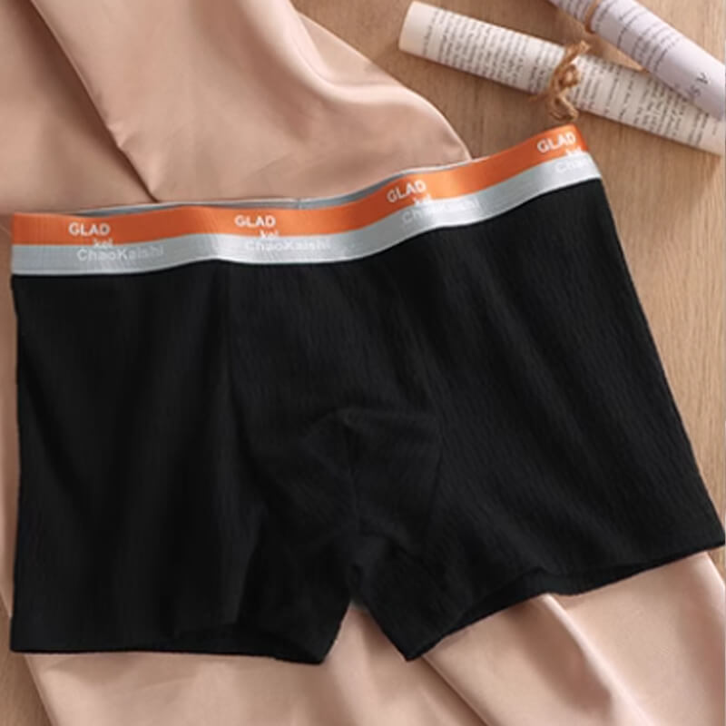 🩲Unterwäsche aus weicher Jacquard-Baumwoll für Männer