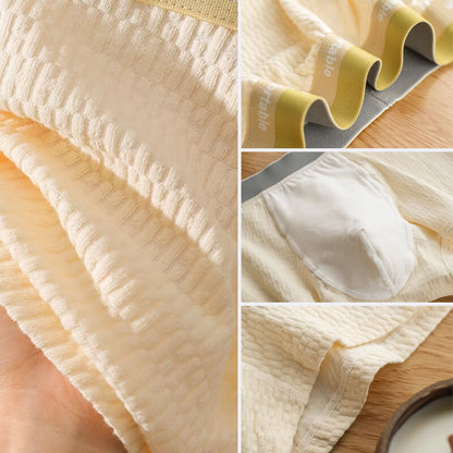 🩲Unterwäsche aus weicher Jacquard-Baumwoll für Männer