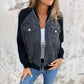 💕Noua moda jacheta denim creative pentru femei