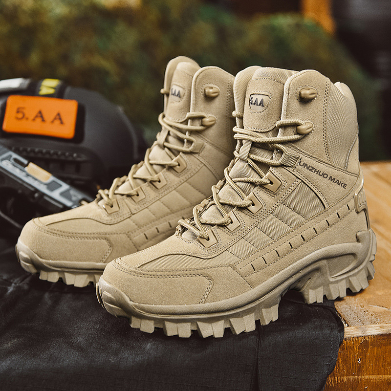 🥾Hohe taktische Sportstiefel💧Wasserdicht und rutschfest, verbesserte Haltbarkeit