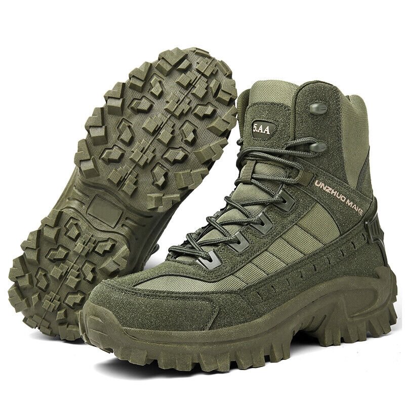 🥾Hohe taktische Sportstiefel💧Wasserdicht und rutschfest, verbesserte Haltbarkeit