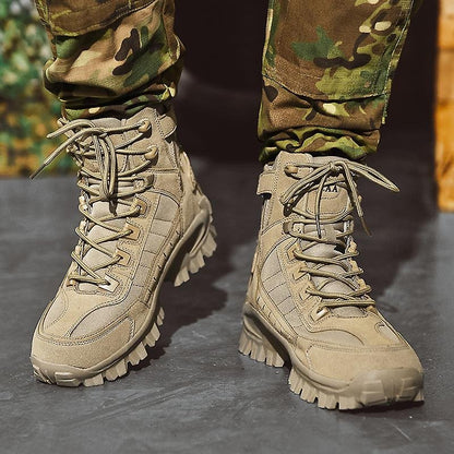 🥾Hohe taktische Sportstiefel💧Wasserdicht und rutschfest, verbesserte Haltbarkeit