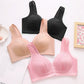 💟2025【1+1 Gratuit】✨ Sutien din bumbac cu închidere frontală, respirabil, prietenos cu pielea👙
