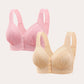 💟2025【1+1 Gratuit】✨ Sutien din bumbac cu închidere frontală, respirabil, prietenos cu pielea👙