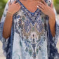 🌺Rochie asimetrică clasică cu elemente etnice