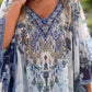 🌺Rochie asimetrică clasică cu elemente etnice