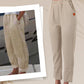 Pantaloni casual din in respirabili
