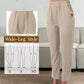 Pantaloni casual din in respirabili