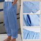 Pantaloni casual din in respirabili