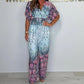 💃Femeii de moda vrac scurt maneca largă picior Jumpsuit