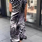 ✨✨✨【S-3XL】🥰Rochie tipărită casual cu mânecă scurtă🌹💖🔥