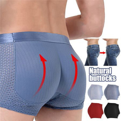🎉【L-5XL】🔥Cumpărați 1 obțineți 1 gratuit - ❄️Lenjerie intimă pentru bărbați Ice Silk