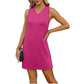 ⏳VÂNZARE FIERBINTE DE VARĂ 49% OFF🔥Rochie cu curea mini look cu decolteu în V pentru femei👗