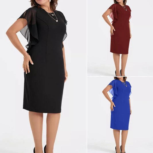 ✨Rochie casual pentru femei cu gât rotund