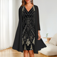 👗✨2025 New Style , rochie din sifon cu imprimare digitală 3D
