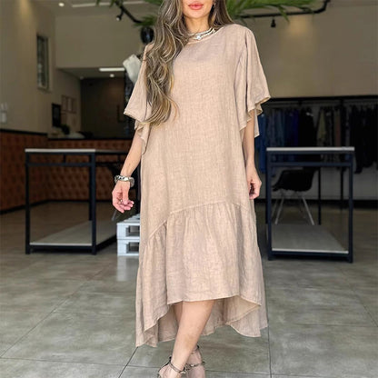 💖Ruffle Femei vrac rochii casual
