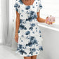 🌸Rochie mini cu imprimeu floral pentru femei