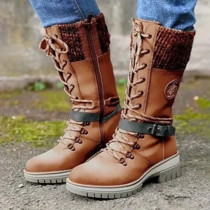 ⌛💥Neu eingetroffen – 46% Rabatt👢❄️Wasserdichte Knie-Schneestiefel – Warm, rutschfest & langlebig – Perfekt für Winter & Outdoor🧤