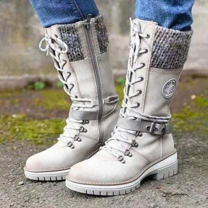 ⌛💥Neu eingetroffen – 46% Rabatt👢❄️Wasserdichte Knie-Schneestiefel – Warm, rutschfest & langlebig – Perfekt für Winter & Outdoor🧤