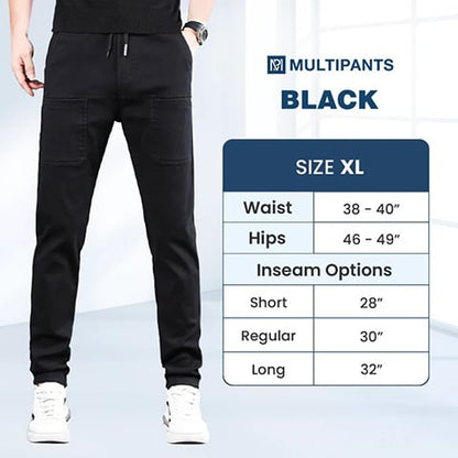 🔥🏆MultiPants – Strapazierfähige Cargohose mit hohem Stretchanteil und vielen Taschen