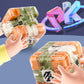 Puzzle distractiv cu labirint 3D și cub rotativ