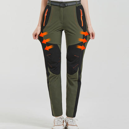 👖Winddichte, wasserdichte, warme Wanderhose mit elastischem Bund