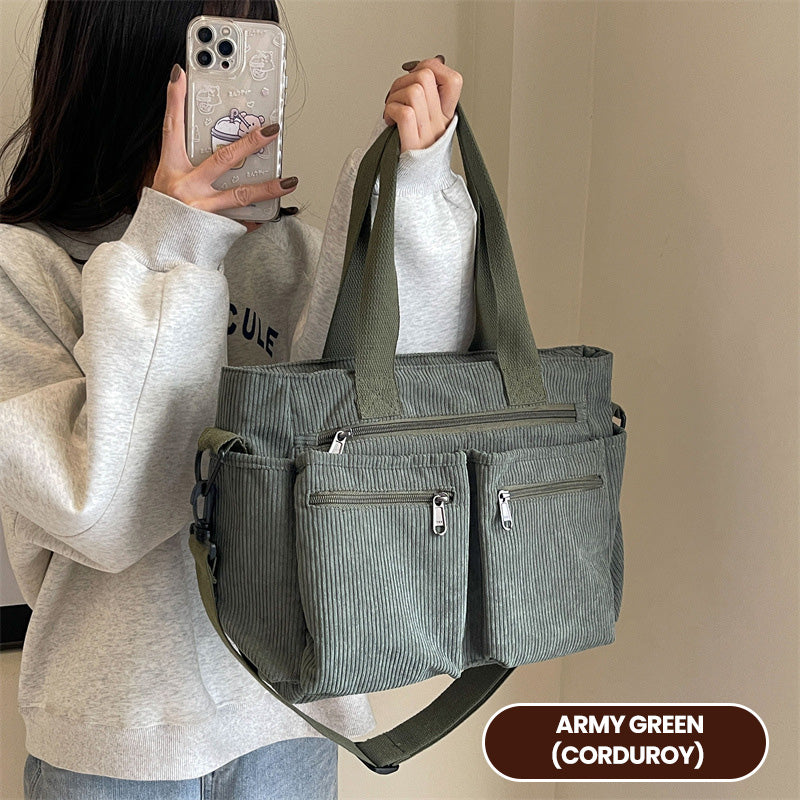 🔥Letzter Tag: 55% Rabatt! ⏰👜Vintage Einfarbige Schultertasche🎁