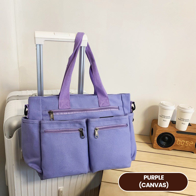 🔥Letzter Tag: 55% Rabatt! ⏰👜Vintage Einfarbige Schultertasche🎁