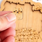 Puzzle din lemn cu 100 de pisici