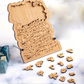 Puzzle din lemn cu 100 de pisici