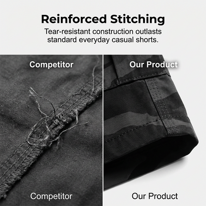 🩳 50% RABATT! 🏃‍♂️ Taktische Cargoshorts für Herren – Lockere Passform & maximale Bewegungsfreiheit – Robuste Qualität, praktische Taschen – ideal für Outdoor, Arbeit oder Freizeit 🌿💪✨