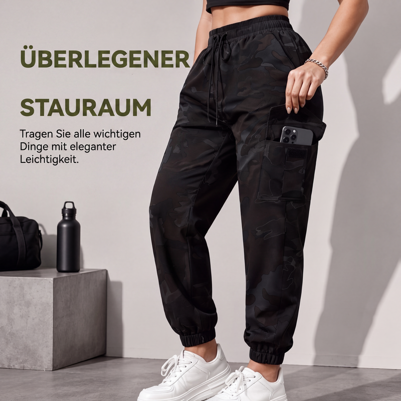 🌟Jetzt im Trend 👖 Leichte Cargo-Jogginghose – praktische Taschen & bequeme Passform für unterwegs