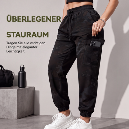 🌟Jetzt im Trend 👖 Leichte Cargo-Jogginghose – praktische Taschen & bequeme Passform für unterwegs