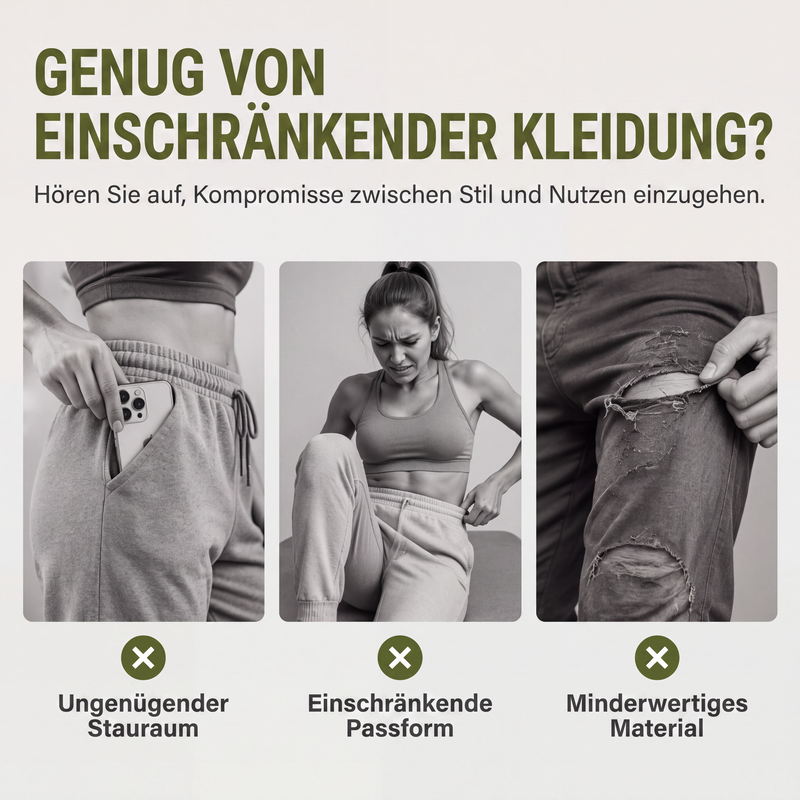 🌟Jetzt im Trend 👖 Leichte Cargo-Jogginghose – praktische Taschen & bequeme Passform für unterwegs