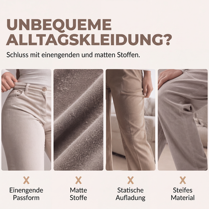 👖 Legere Hose mit Kordelzug | Kein steifer Bund – Bequemer Alltags-Look für Zuhause & Unterwegs ✨