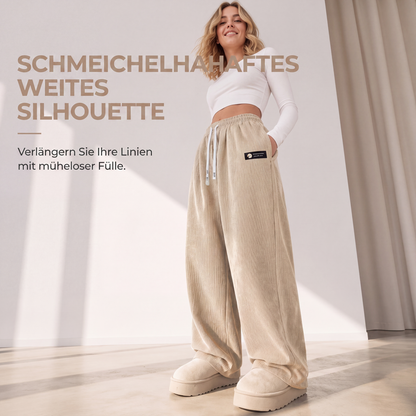 👖 Legere Hose mit Kordelzug | Kein steifer Bund – Bequemer Alltags-Look für Zuhause & Unterwegs ✨