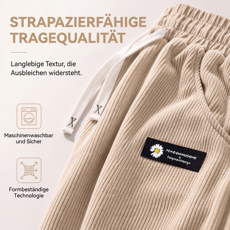 👖 Legere Hose mit Kordelzug | Kein steifer Bund – Bequemer Alltags-Look für Zuhause & Unterwegs ✨